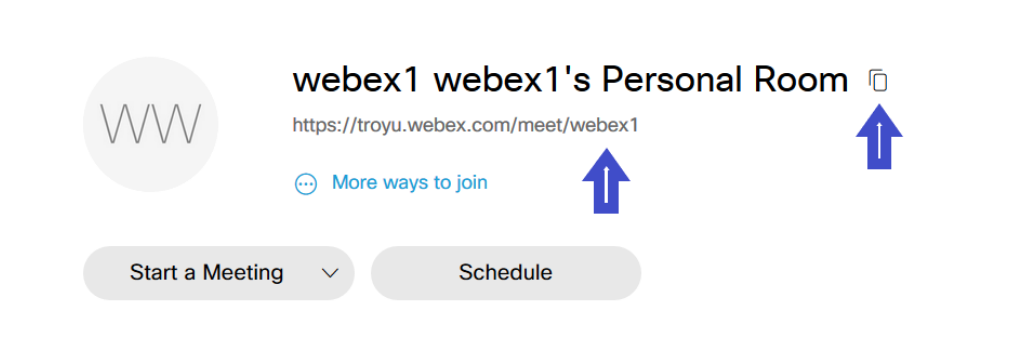WebEx Personal Room Email Signature