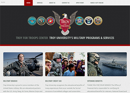 Military Portal Screenshot